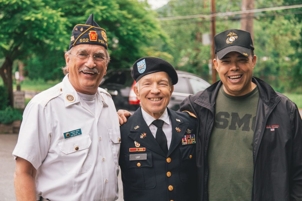 a group of men in uniform