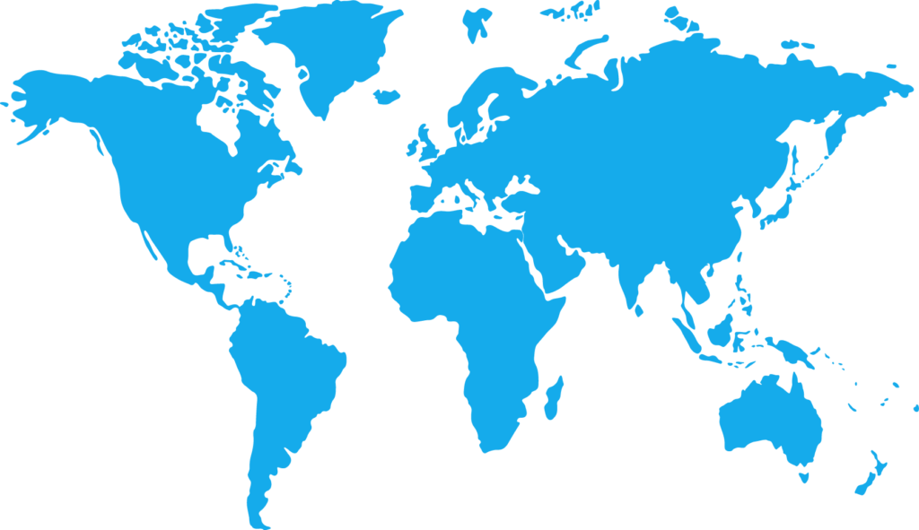 a map of the world